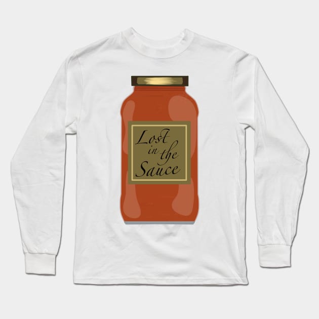 Lost in the Sauce Long Sleeve T-Shirt by MoreThanADrop